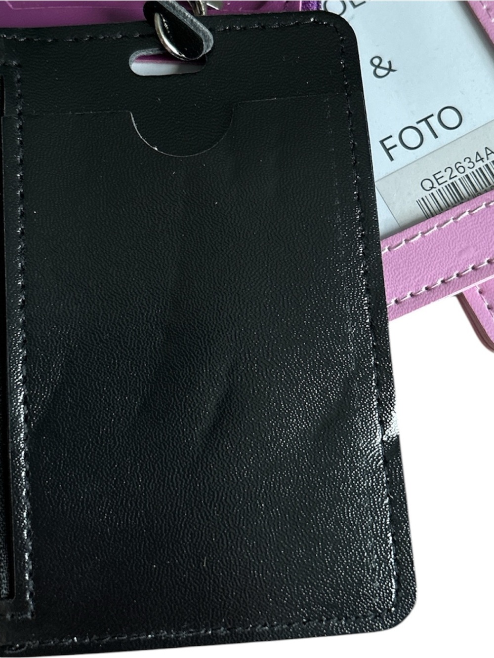 New Assorted Color Lanyard ID Card Holder - You Pick Your Color - Picture 3 of 3